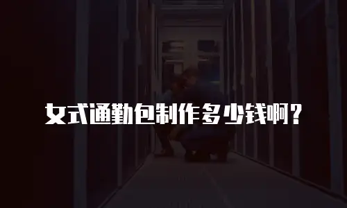 女式通勤包制作多少钱啊？