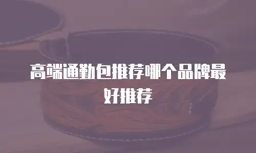 高端通勤包推荐哪个品牌最好推荐