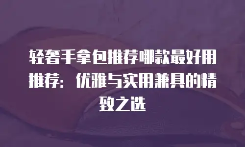 轻奢手拿包推荐哪款最好用推荐：优雅与实用兼具的精致之选