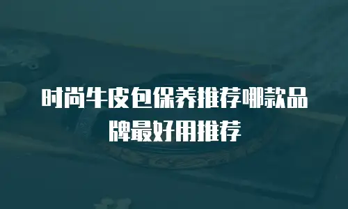时尚牛皮包保养推荐哪款品牌最好用推荐