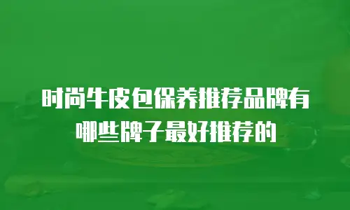 时尚牛皮包保养推荐品牌有哪些牌子最好推荐的
