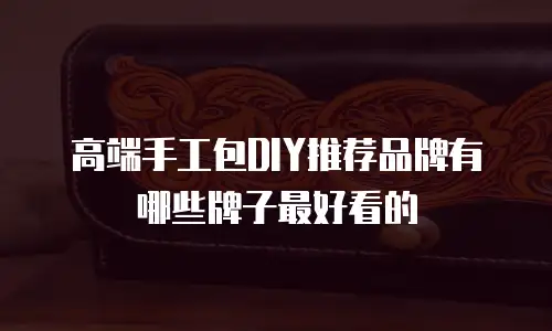 高端手工包DIY推荐品牌有哪些牌子最好看的