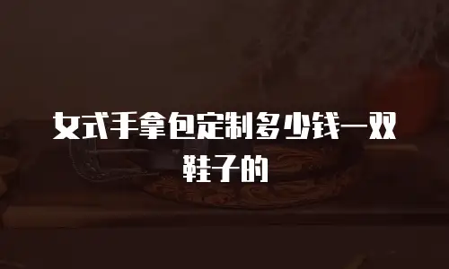 女式手拿包定制多少钱一双鞋子的