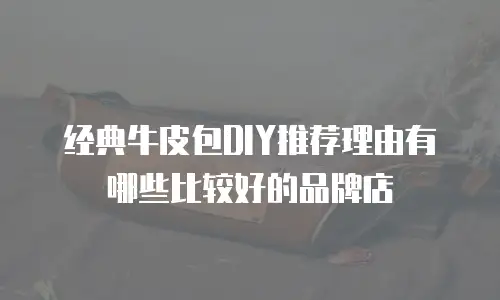 经典牛皮包DIY推荐理由有哪些比较好的品牌店