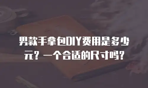 男款手拿包DIY费用是多少元？一个合适的尺寸吗？