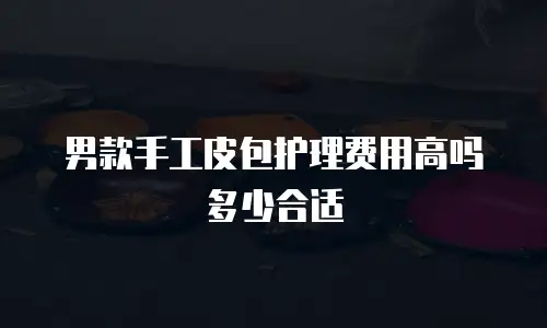 男款手工皮包护理费用高吗多少合适