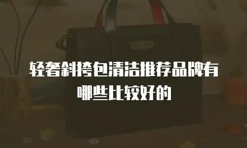 轻奢斜挎包清洁推荐品牌有哪些比较好的