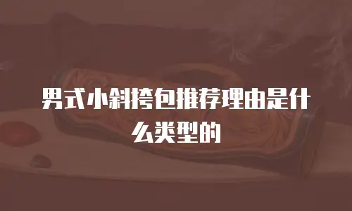 男式小斜挎包推荐理由是什么类型的