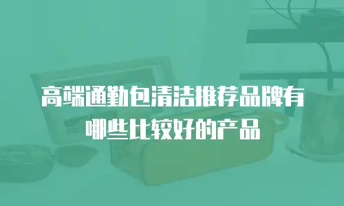 高端通勤包清洁推荐品牌有哪些比较好的产品