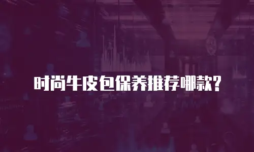 时尚牛皮包保养推荐哪款?