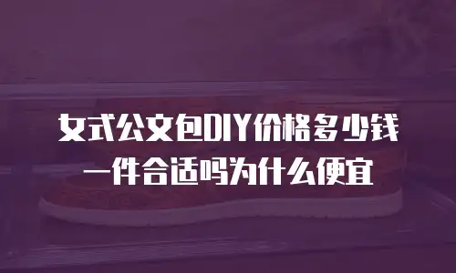女式公文包DIY价格多少钱一件合适吗为什么便宜