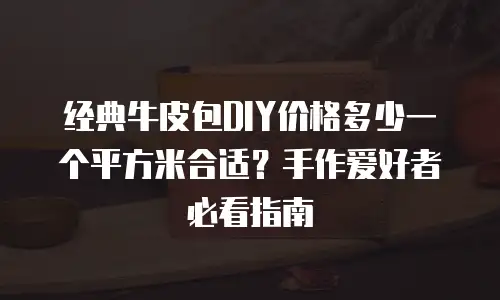经典牛皮包DIY价格多少一个平方米合适？手作爱好者必看指南