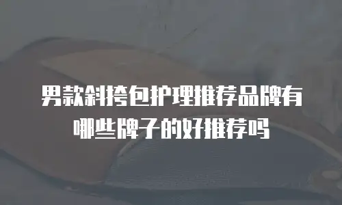 男款斜挎包护理推荐品牌有哪些牌子的好推荐吗
