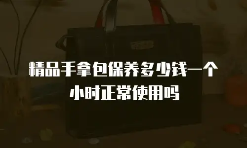 精品手拿包保养多少钱一个小时正常使用吗