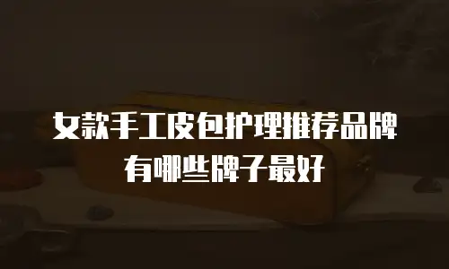 女款手工皮包护理推荐品牌有哪些牌子最好