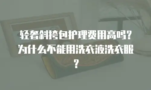 轻奢斜挎包护理费用高吗？为什么不能用洗衣液洗衣服？