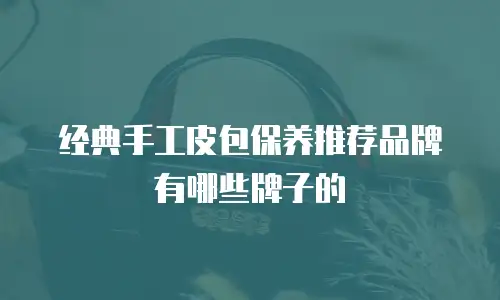 经典手工皮包保养推荐品牌有哪些牌子的