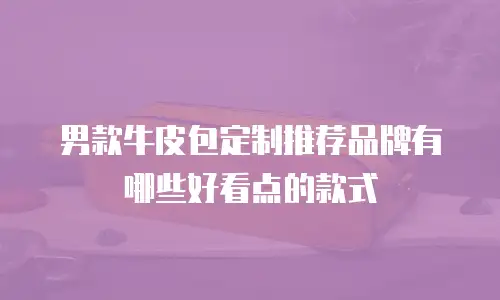 男款牛皮包定制推荐品牌有哪些好看点的款式
