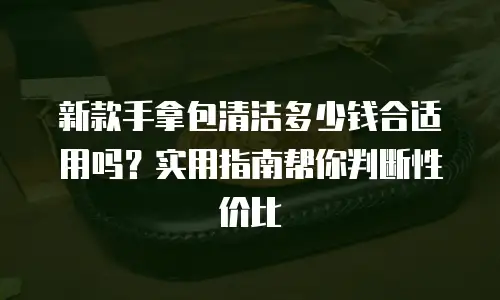 新款手拿包清洁多少钱合适用吗？实用指南帮你判断性价比