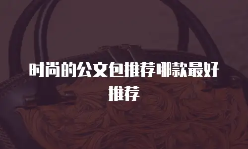 时尚的公文包推荐哪款最好推荐