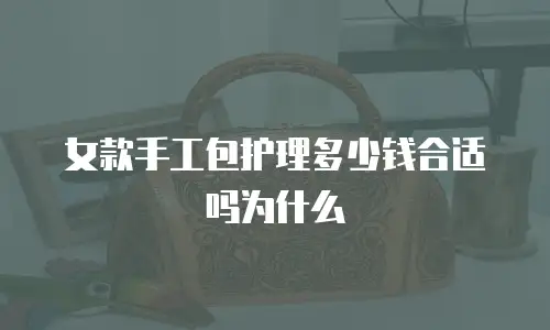 女款手工包护理多少钱合适吗为什么