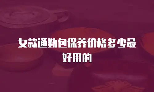 女款通勤包保养价格多少最好用的