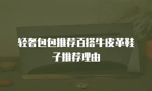 轻奢包包推荐百搭牛皮革鞋子推荐理由