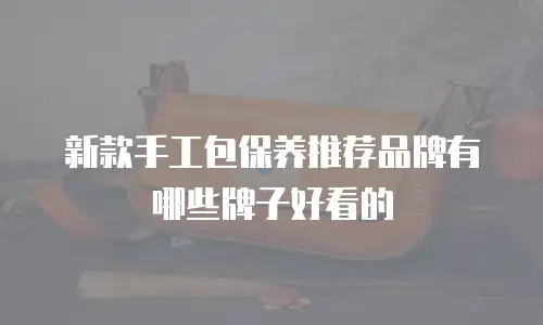 新款手工包保养推荐品牌有哪些牌子好看的
