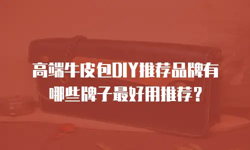 高端牛皮包DIY推荐品牌有哪些牌子最好用推荐？