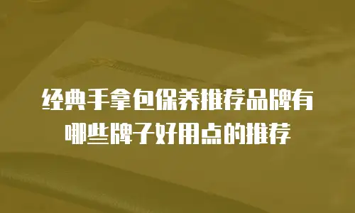 经典手拿包保养推荐品牌有哪些牌子好用点的推荐