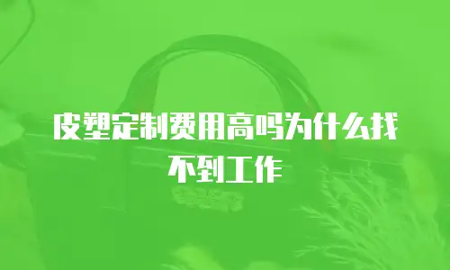 皮塑定制费用高吗为什么找不到工作