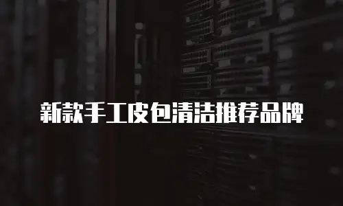 新款手工皮包清洁推荐品牌