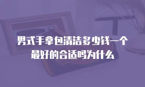 男式手拿包清洁多少钱一个最好的合适吗为什么