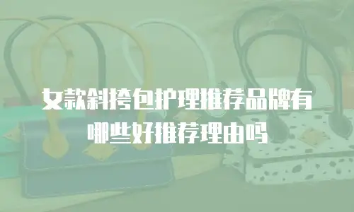 女款斜挎包护理推荐品牌有哪些好推荐理由吗
