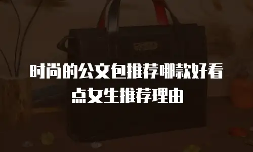 时尚的公文包推荐哪款好看点女生推荐理由
