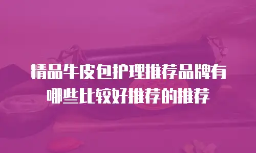 精品牛皮包护理推荐品牌有哪些比较好推荐的推荐