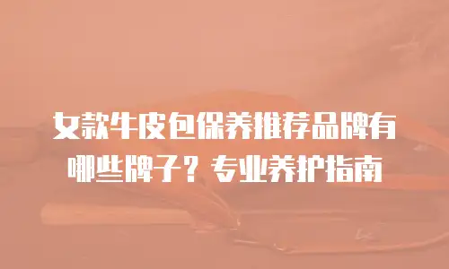 女款牛皮包保养推荐品牌有哪些牌子？专业养护指南