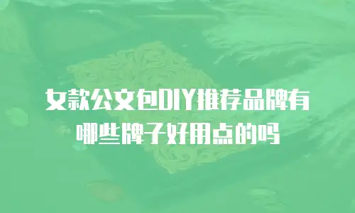 女款公文包DIY推荐品牌有哪些牌子好用点的吗
