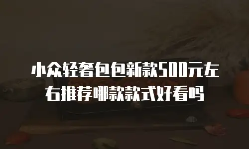 小众轻奢包包新款500元左右推荐哪款款式好看吗