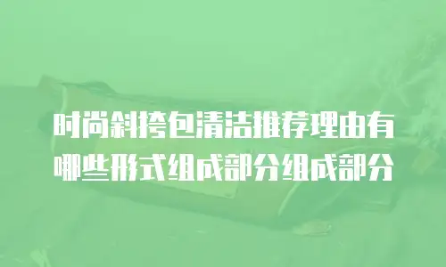 时尚斜挎包清洁推荐理由有哪些形式组成部分组成部分