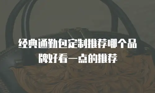 经典通勤包定制推荐哪个品牌好看一点的推荐