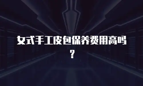 女式手工皮包保养费用高吗？