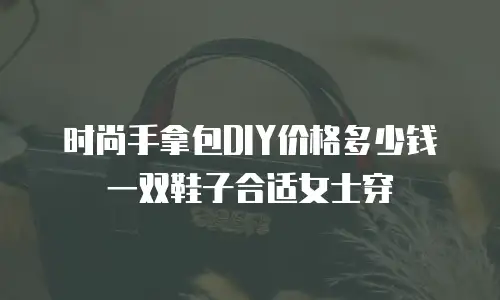 时尚手拿包DIY价格多少钱 一双鞋子合适女士穿