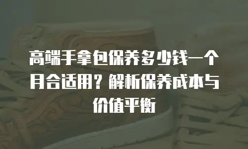 高端手拿包保养多少钱一个月合适用？解析保养成本与价值平衡