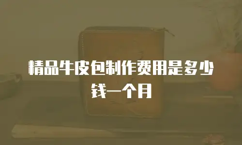 精品牛皮包制作费用是多少钱一个月