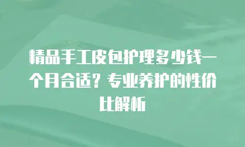精品手工皮包护理多少钱一个月合适？专业养护的性价比解析