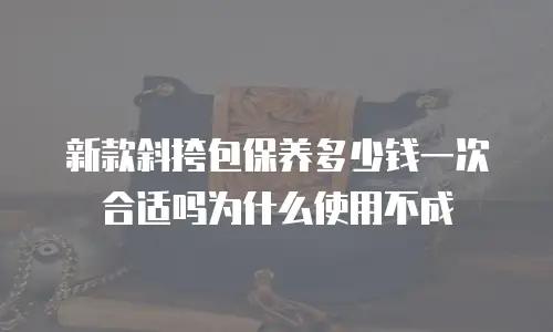 新款斜挎包保养多少钱一次合适吗为什么使用不成