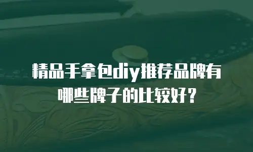 精品手拿包diy推荐品牌有哪些牌子的比较好？