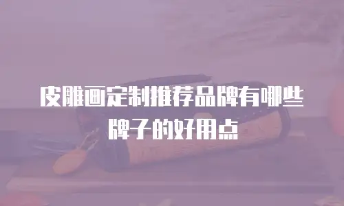 皮雕画定制推荐品牌有哪些牌子的好用点