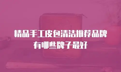 精品手工皮包清洁推荐品牌有哪些牌子最好